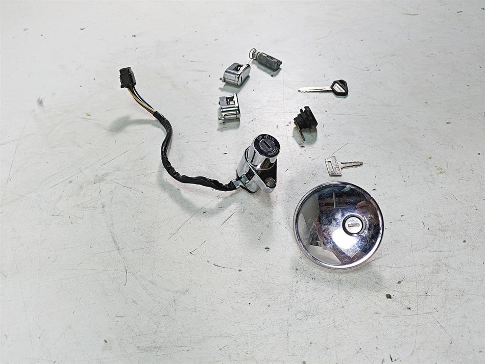 1997 Kawasaki VN1500 Vulcan Ignition Switch Key Lock Tank Cap Set 27045-5001 {{ shop.shopifyCountryName }} - Mototech271