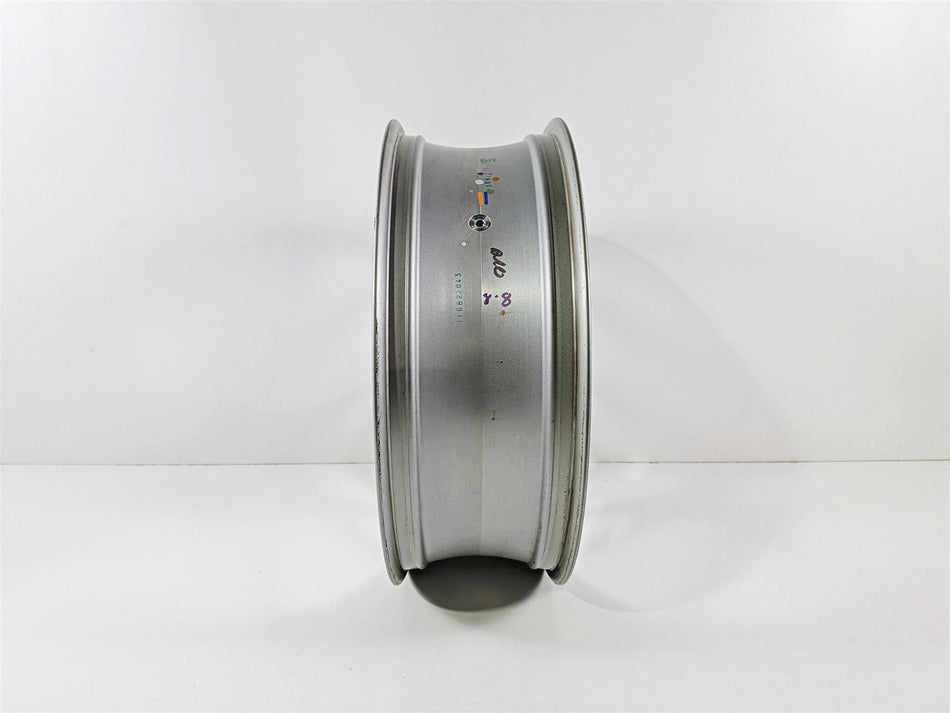2023 BMW R1250RT RTP K52 Straight Silver Rear Wheel Rim 17x5.5 36317727235 {{ shop.shopifyCountryName }} - Mototech271