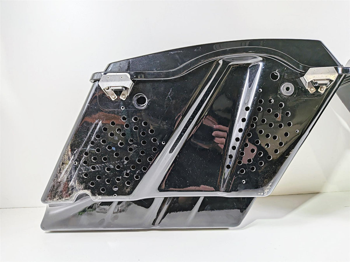 2017 Harley Touring FLHXS Street Glide Stretched Aftermarket Saddlebag Saddle Bag Set {{ shop.shopifyCountryName }} - Mototech271
