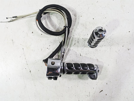 2002 Harley FLSTC Softail Heritage Right Chrome Hand Control Switch 71684-06A {{ shop.shopifyCountryName }} - Mototech271