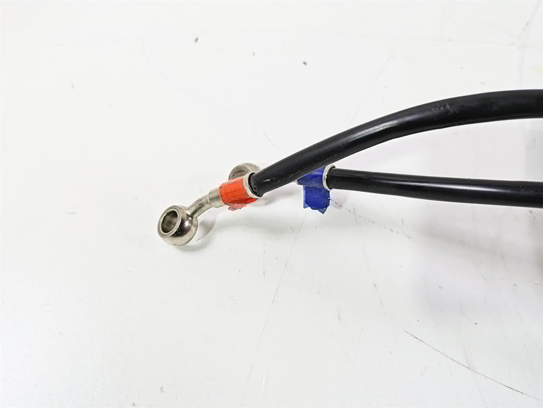 2022 MV Agusta F3 800 Rosso Rear Abs Brake Line Hose Set {{ shop.shopifyCountryName }} - Mototech271