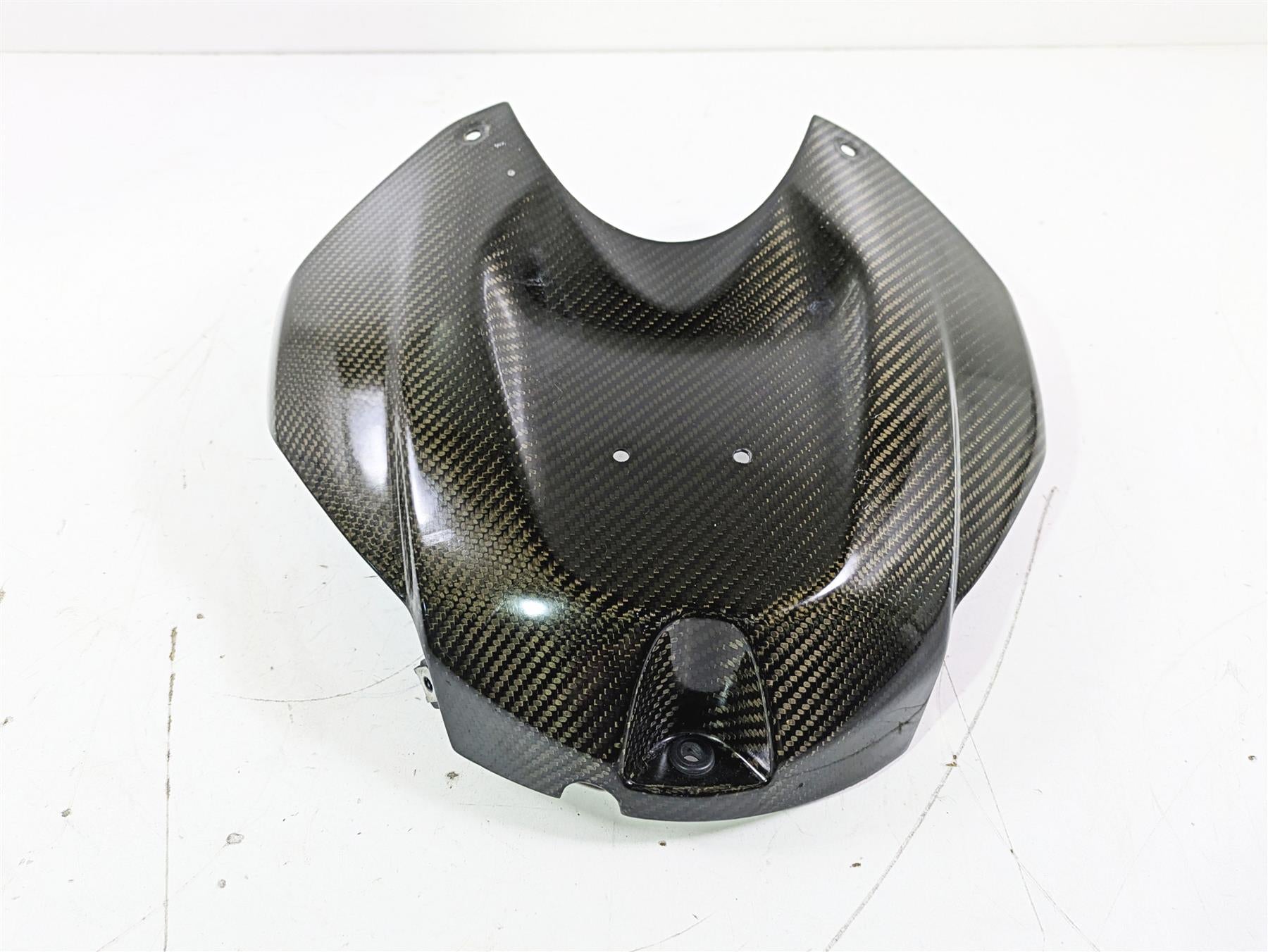 2017 BMW S1000RR K46 Ssr Carbon Fiber Fuel Gas Tank Cover - Read 170892 {{ shop.shopifyCountryName }} - Mototech271