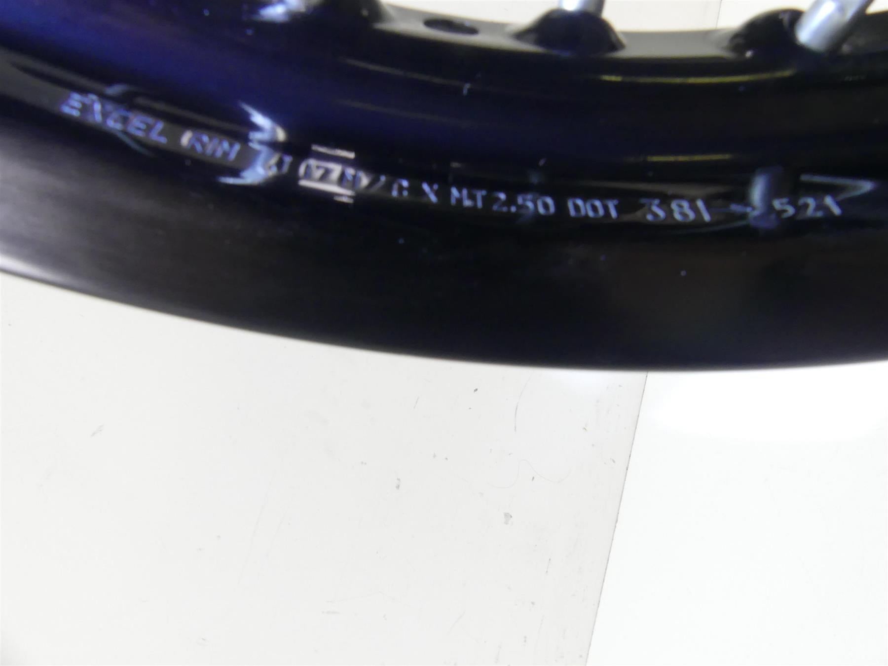 2022 Kawasaki KLR650 KL650 Adv Straight Rear Excel 17x2.5 Wheel Rim 41025-0419 {{ shop.shopifyCountryName }} - Mototech271