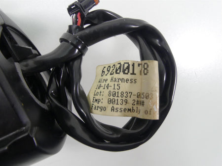 2016 Harley Touring FLHTP Electra Glide Left Hand Control Switch 69200178 {{ shop.shopifyCountryName }} - Mototech271