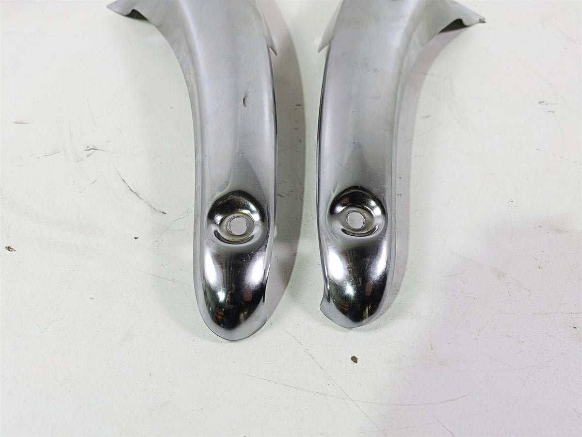 2006 Triumph Rocket 3 Rear Fender Chrome Braces Struts Covers T2306014 T2306024 {{ shop.shopifyCountryName }} - Mototech271