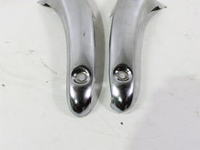 Load image into Gallery viewer, 2006 Triumph Rocket 3 Rear Fender Chrome Braces Struts Covers T2306014 T2306024 | Mototech271
