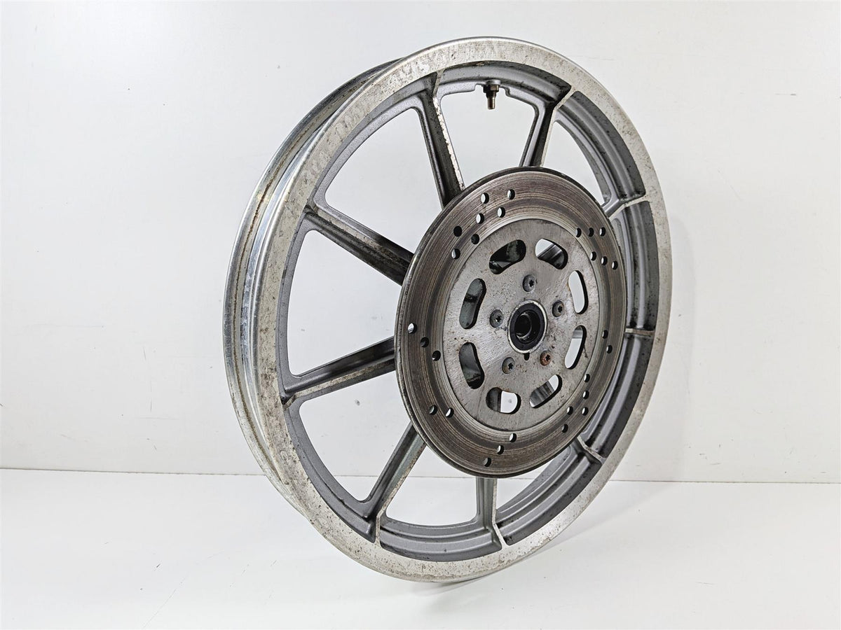 1995 Harley XL883 Sportster Hugger 9 Spoke Front Wheel Rim 19x2.15 43338-83 {{ shop.shopifyCountryName }} - Mototech271
