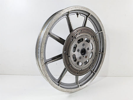 1995 Harley XL883 Sportster Hugger 9 Spoke Front Wheel Rim 19x2.15 43338-83 {{ shop.shopifyCountryName }} - Mototech271