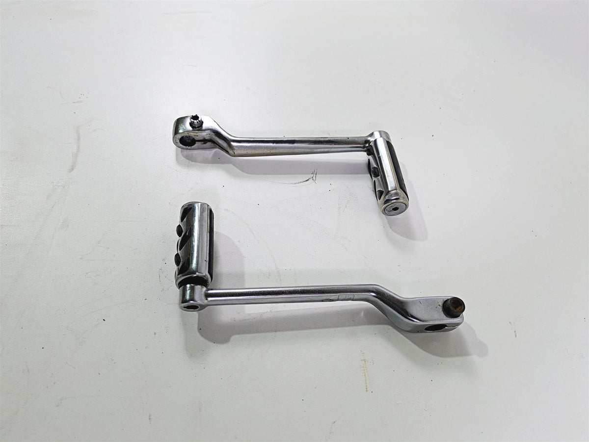 2005 Harley Touring FLHRI Road King Chrome Shifter Lever Pedal Pegs {{ shop.shopifyCountryName }} - Mototech271