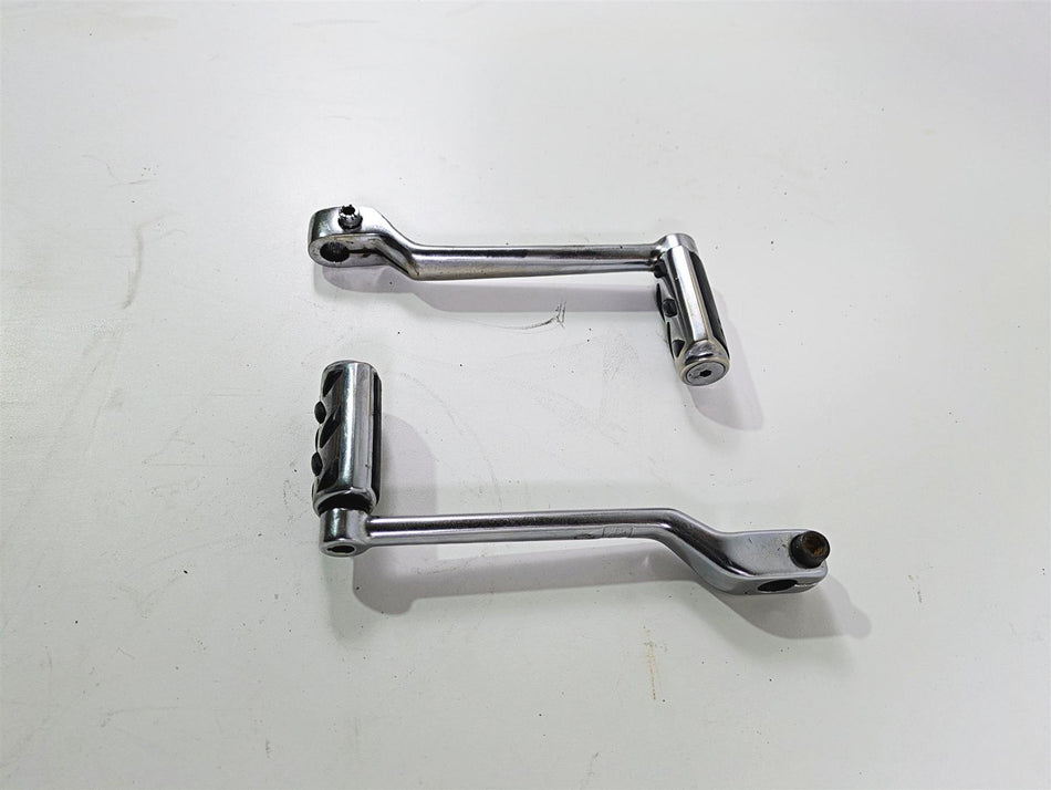 2005 Harley Touring FLHRI Road King Chrome Shifter Lever Pedal Pegs {{ shop.shopifyCountryName }} - Mototech271