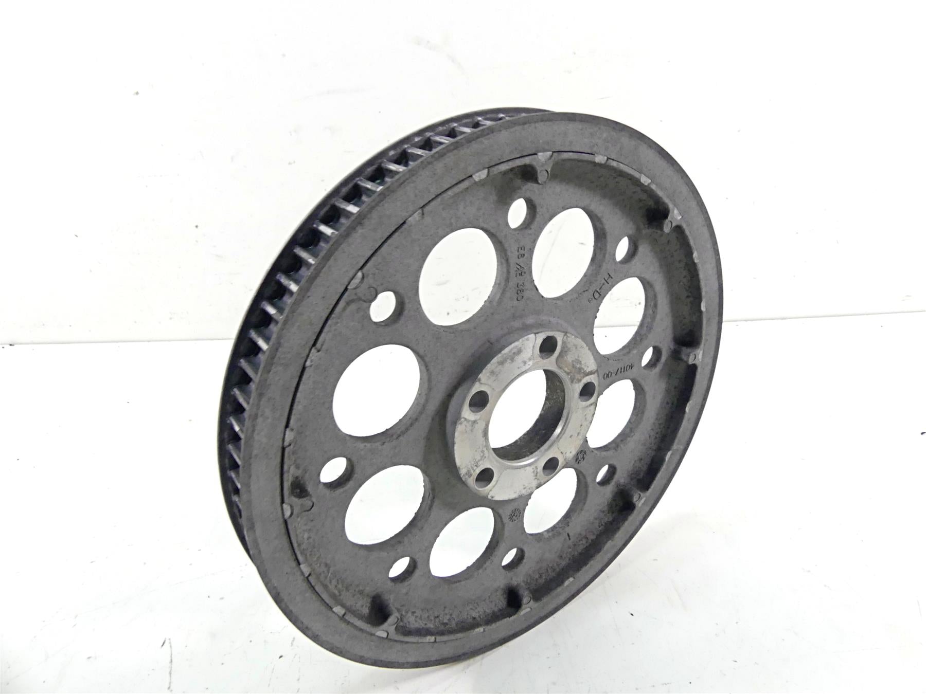 2006 Harley Touring FLHTCU SE E-Glide Rear Drive Belt Pulley 70T 40117-00 {{ shop.shopifyCountryName }} - Mototech271