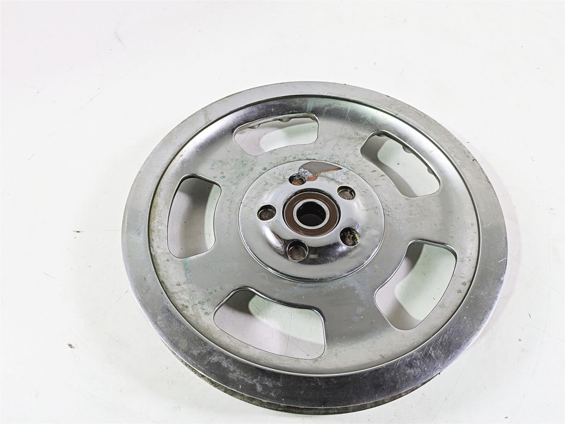 2013 Harley VRSCF Muscle Rod Rear Chrome Drive Belt Sprocket Pulley 72T 40590-07 {{ shop.shopifyCountryName }} - Mototech271