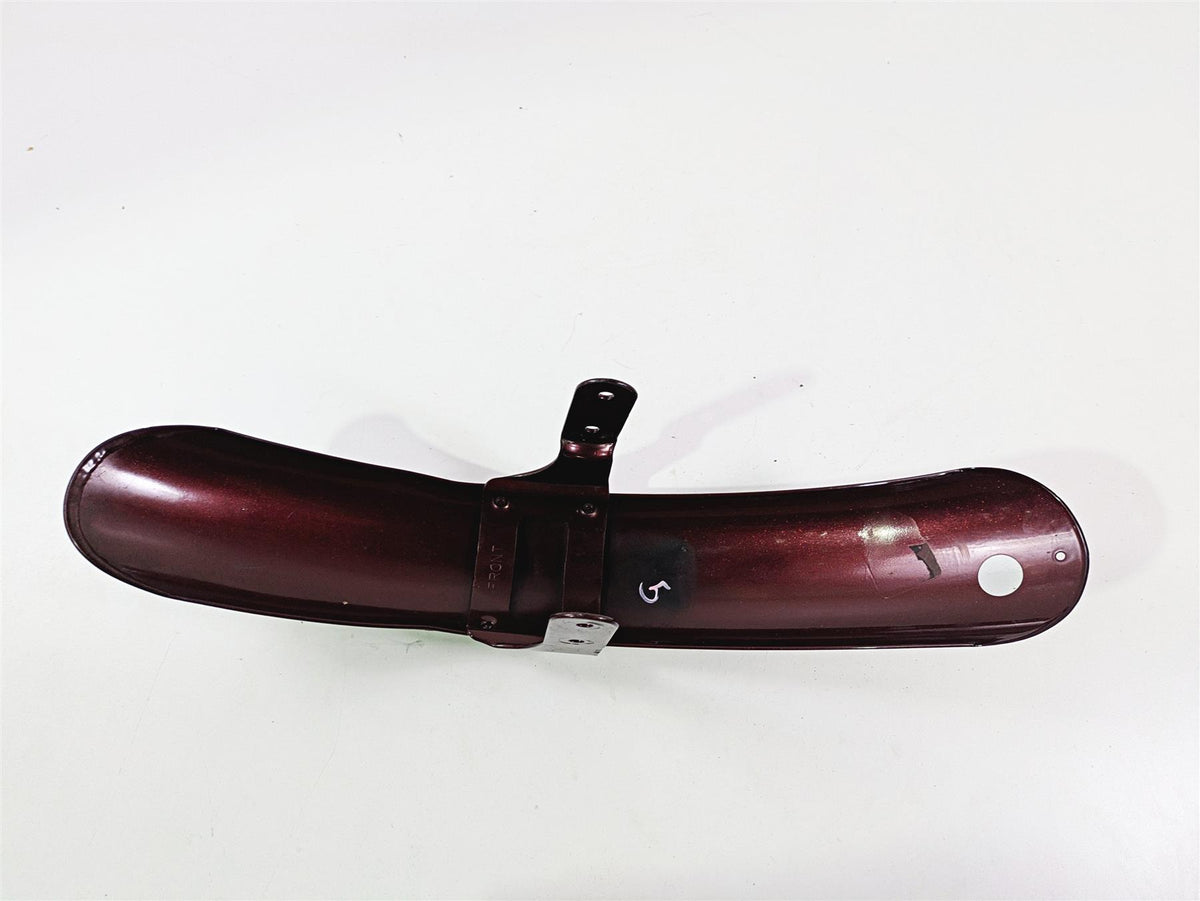 2008 Harley FXCWC Softail Rocker Front Fender Crimson Red Sunglo Deluxe 60158-08 {{ shop.shopifyCountryName }} - Mototech271