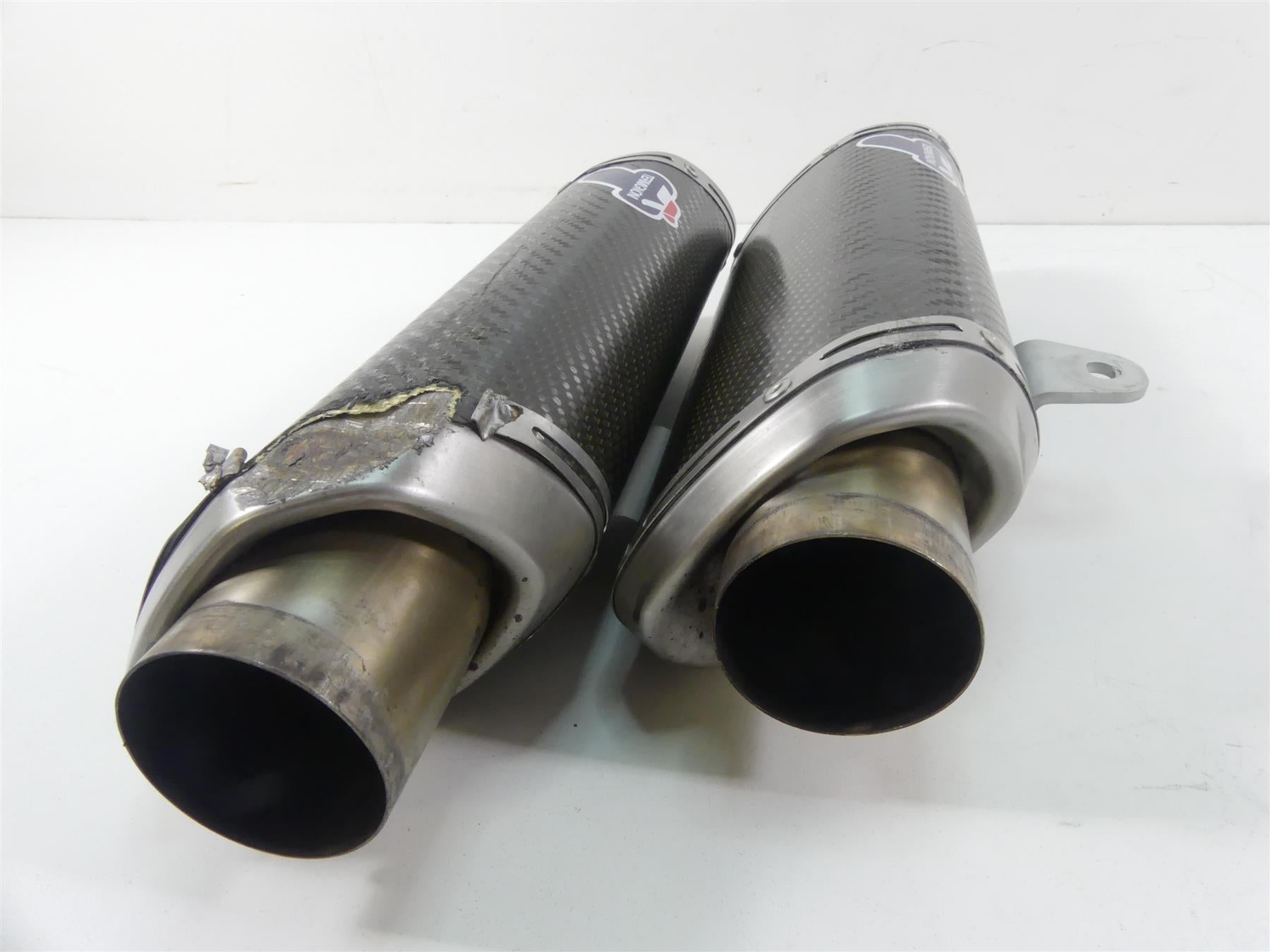 2010 Ducati Streetfighter 1098 S Termignoni Slip On Exhaust Pipes 96454711B {{ shop.shopifyCountryName }} - Mototech271