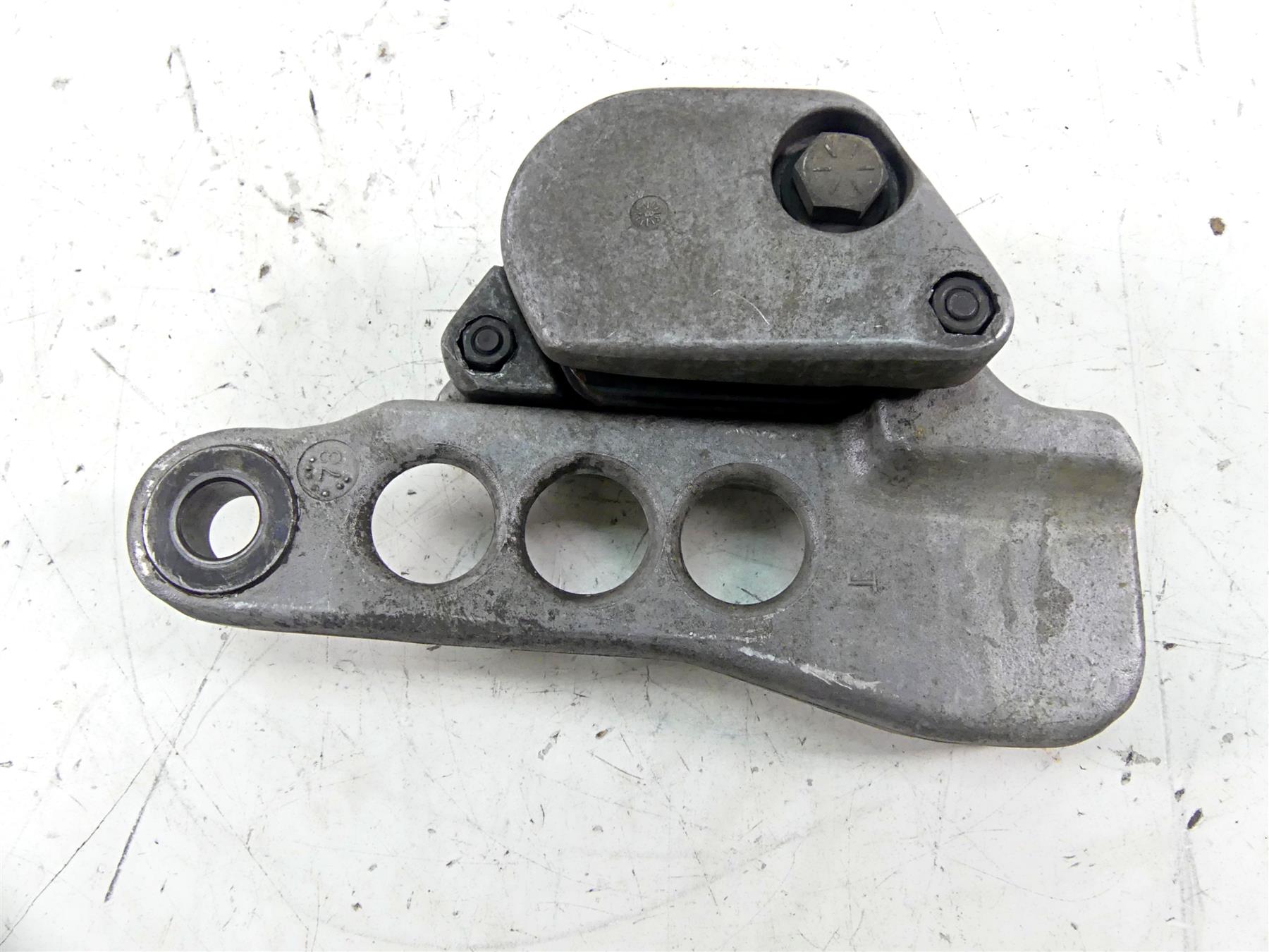1979 Harley Sportster XLS1000 Roadster Rear Brake Caliper & Bracket 44187-77 {{ shop.shopifyCountryName }} - Mototech271