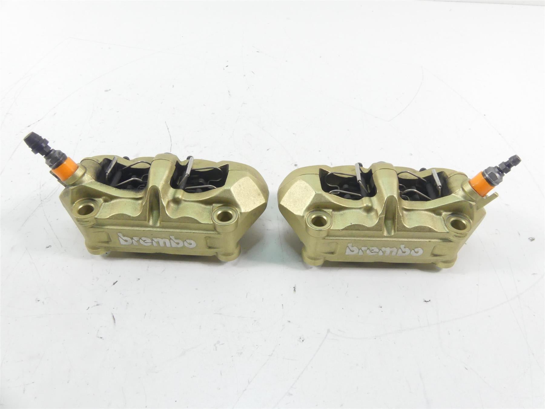 2012 BMW S1000RR K46 Front Brembo Brake Calipers 100mm 34117714783 34117714784 | Mototech271