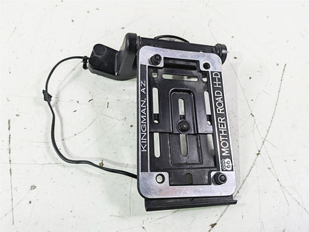 2012 Harley VRSCF Muscle V Rod Side License Plate Holder & Light 69390-09 {{ shop.shopifyCountryName }} - Mototech271