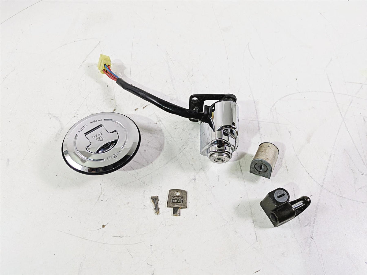 2002 Honda V-Twin VTX1800 C Ignition Switch Key Lock Set READ 35100-MCH-000 {{ shop.shopifyCountryName }} - Mototech271