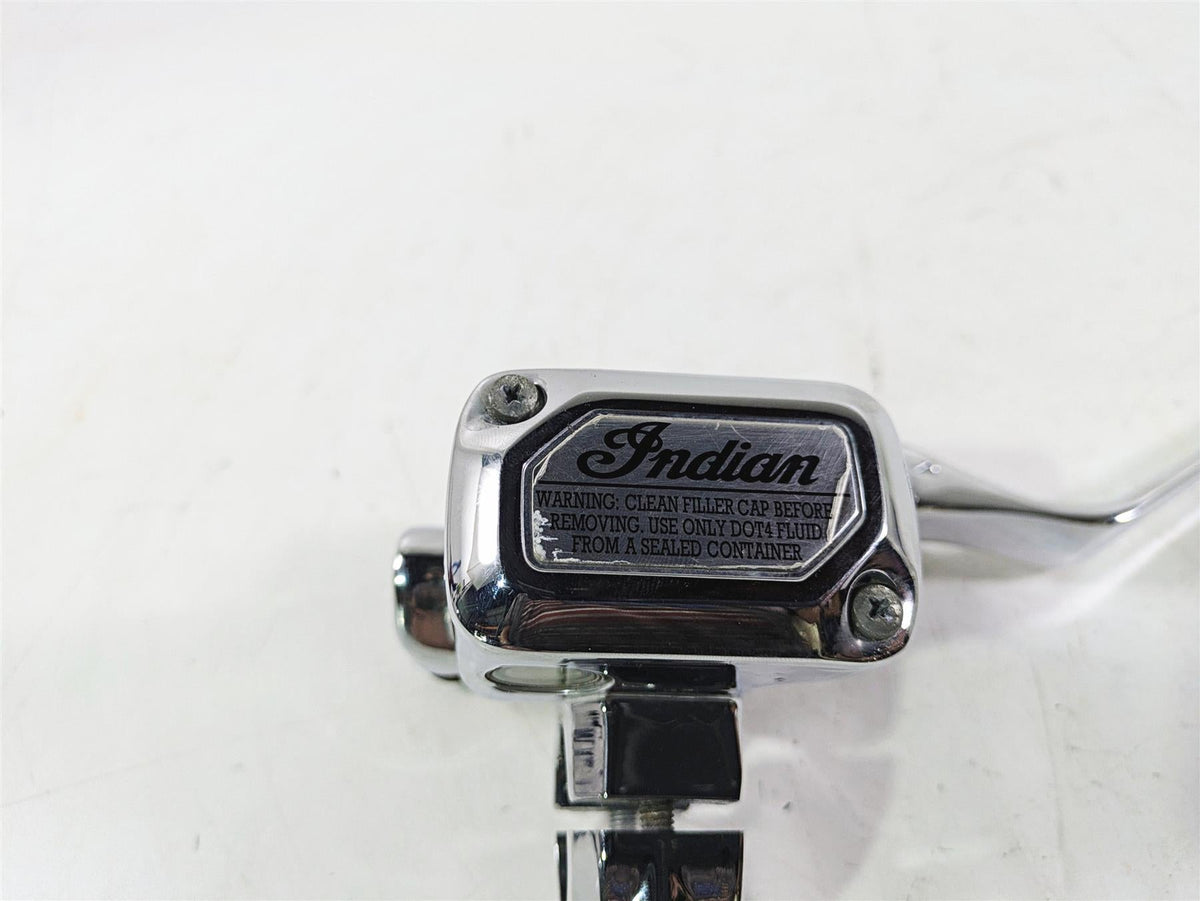 2018 Indian Chieftain Limited Chrome Front Brake Master Cylinder & Lever 1912865 {{ shop.shopifyCountryName }} - Mototech271
