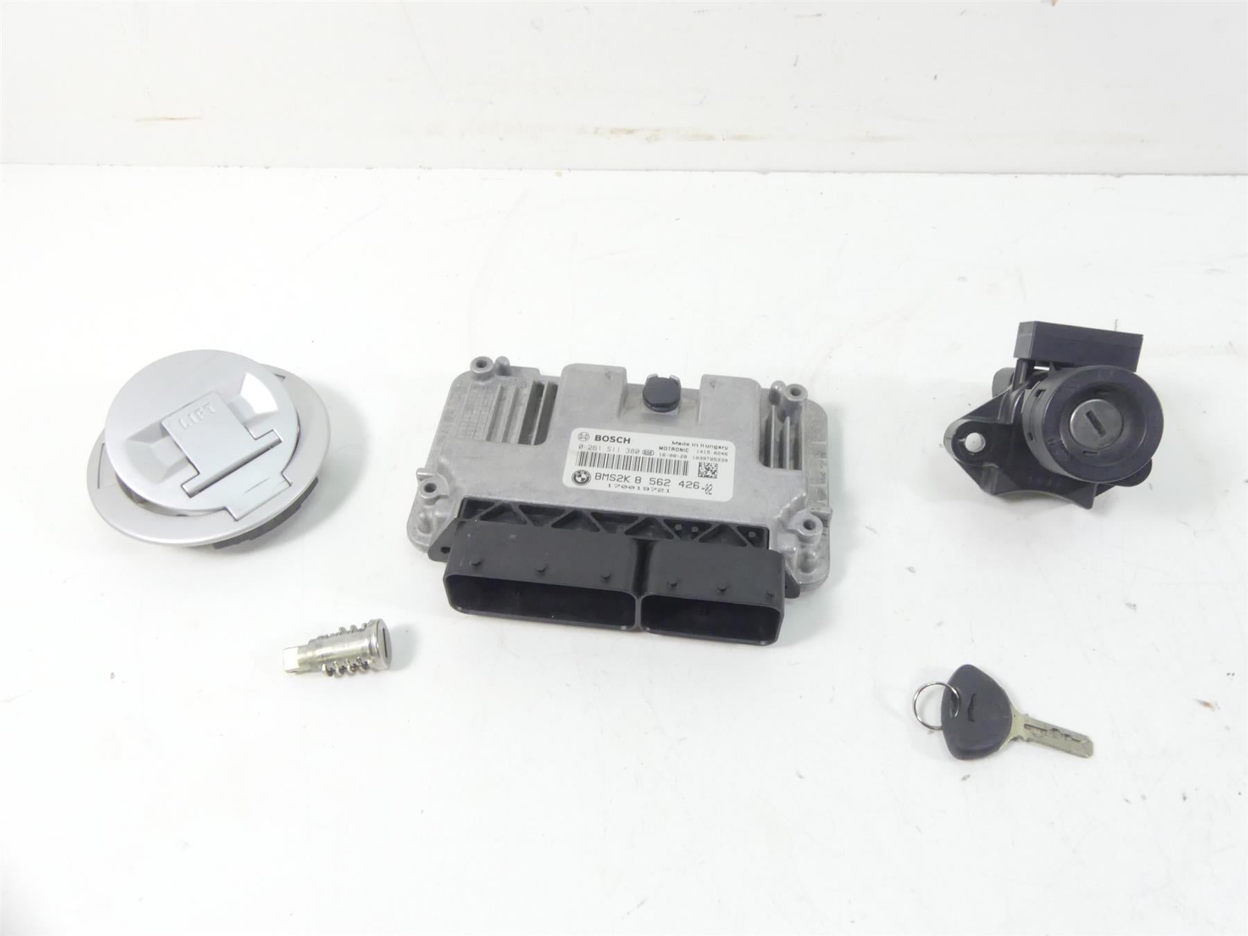2017 BMW F800GS K72 Cdi Ecu Ecm Ignition Switch Key Lock Set 13618562426
