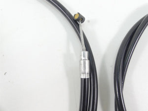 2002 Triumph Bonneville America 18" Ape hanger Bars Clutch & Brake Cable