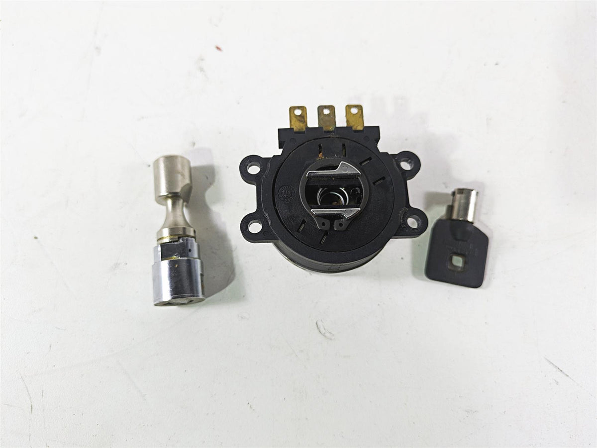 2003 Harley FLSTC Softail Heritage 100th Ignition Switch Key Lock Set 71450-04 {{ shop.shopifyCountryName }} - Mototech271