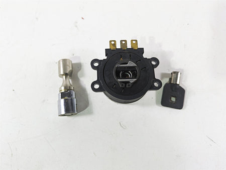 2003 Harley FLSTC Softail Heritage 100th Ignition Switch Key Lock Set 71450-04 {{ shop.shopifyCountryName }} - Mototech271