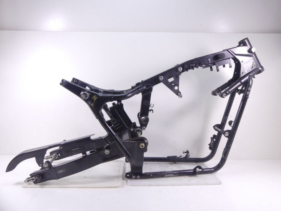 2013 Triumph America EFI Straight Main Frame Chassis Slvg + Swingarm T2076043 {{ shop.shopifyCountryName }} - Mototech271