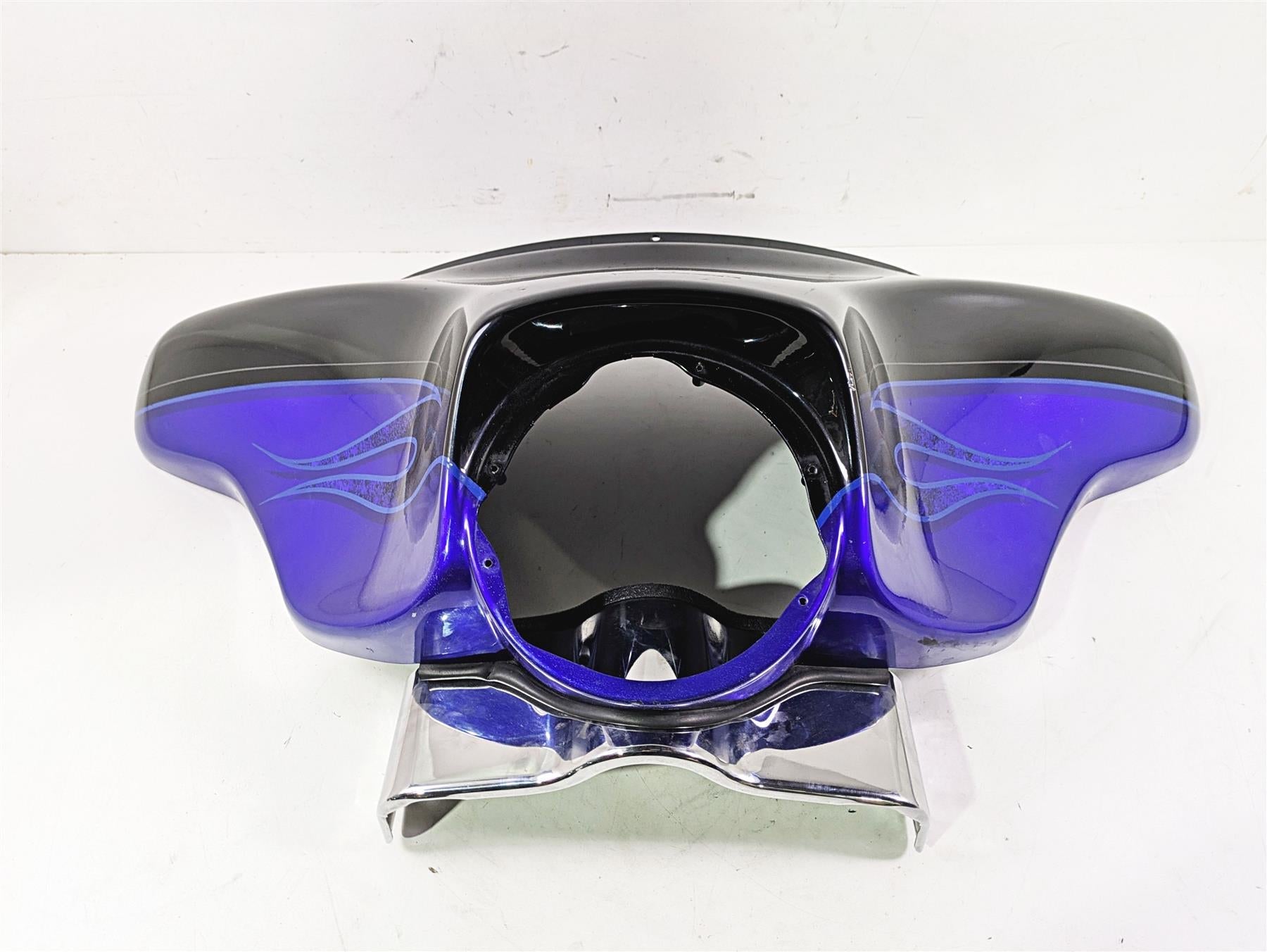 2011 Harley Touring FLHTCUSE CVO E-Glide Front Outer Fairing Blue 58503-05A {{ shop.shopifyCountryName }} - Mototech271