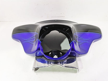 2011 Harley Touring FLHTCUSE CVO E-Glide Front Outer Fairing Blue 58503-05A {{ shop.shopifyCountryName }} - Mototech271