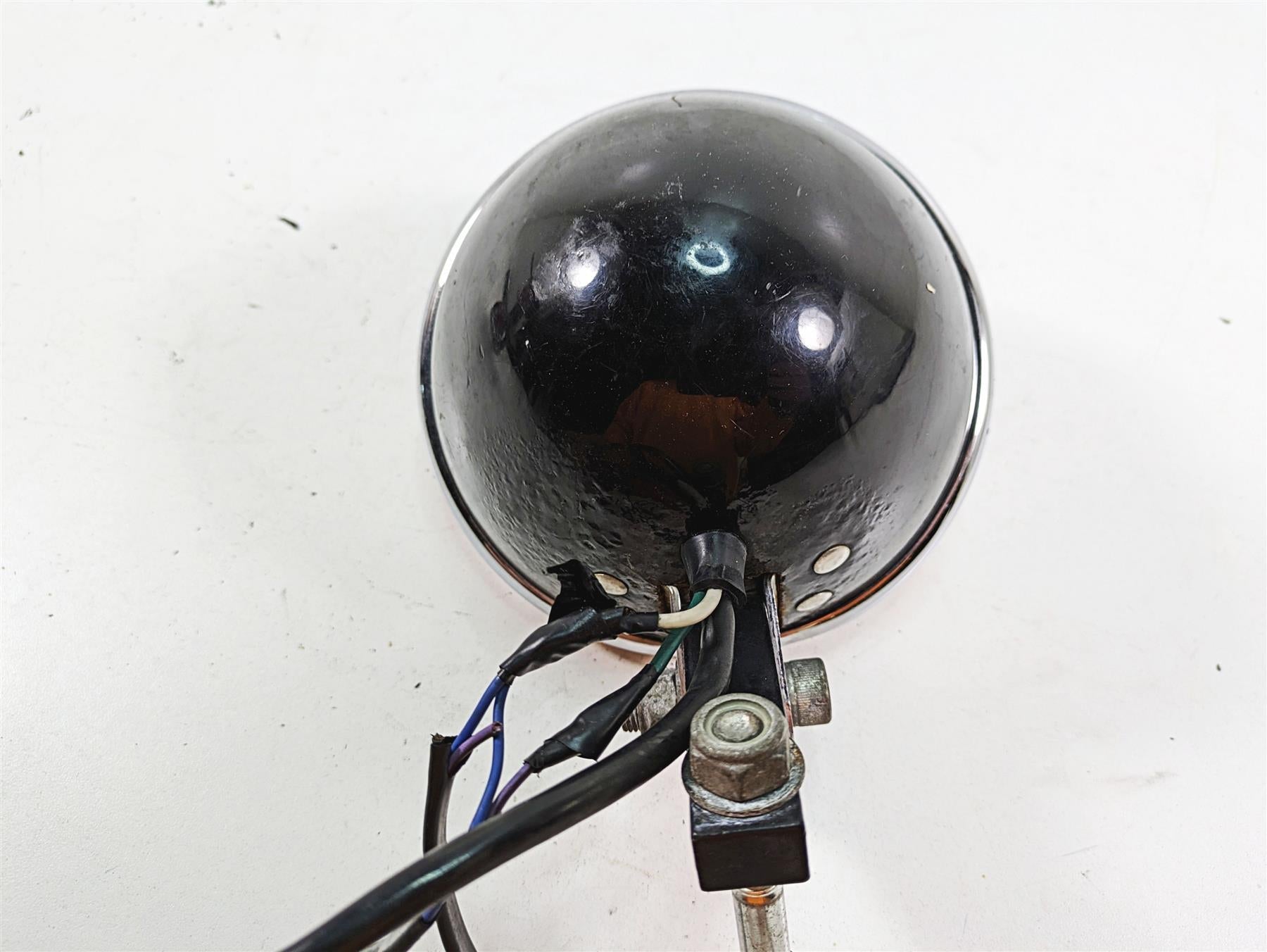 2009 Harley FXDC Dyna Super Glide Custom Led Headlight & Bracket - Read 69356-06 {{ shop.shopifyCountryName }} - Mototech271