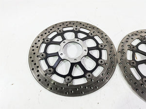 2009 Ducati Monster 1100 S Front Brake Rotor Disc Set 49240851A | Mototech271