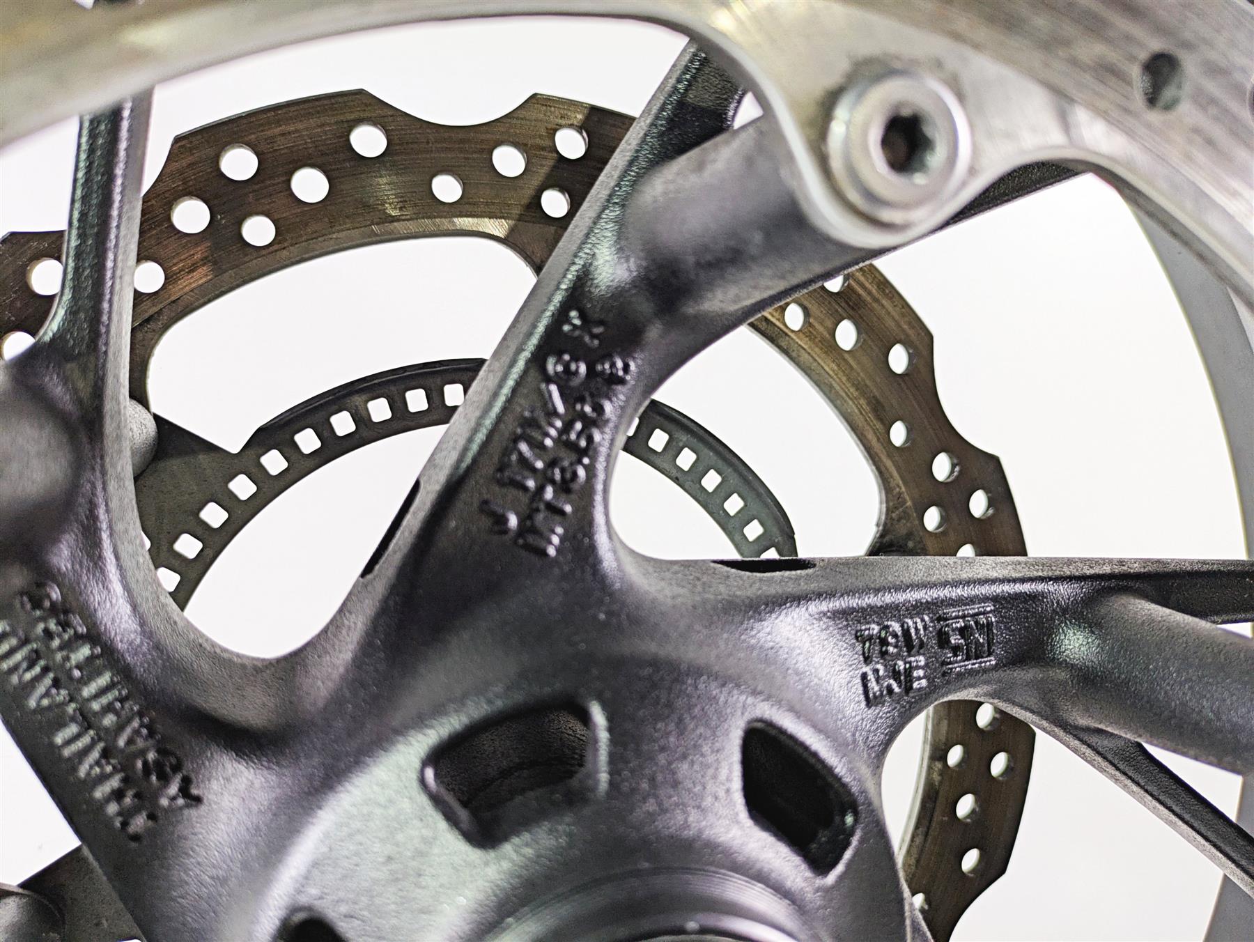 2016 Honda CBR650 F Straight Front Wheel Rim & Rotors 17x3.5 44650-MJE-D01ZA {{ shop.shopifyCountryName }} - Mototech271