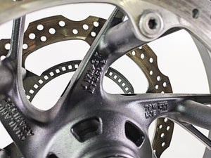 2016 Honda CBR650 F Straight Front Wheel Rim & Rotors 17x3.5 44650-MJE-D01ZA