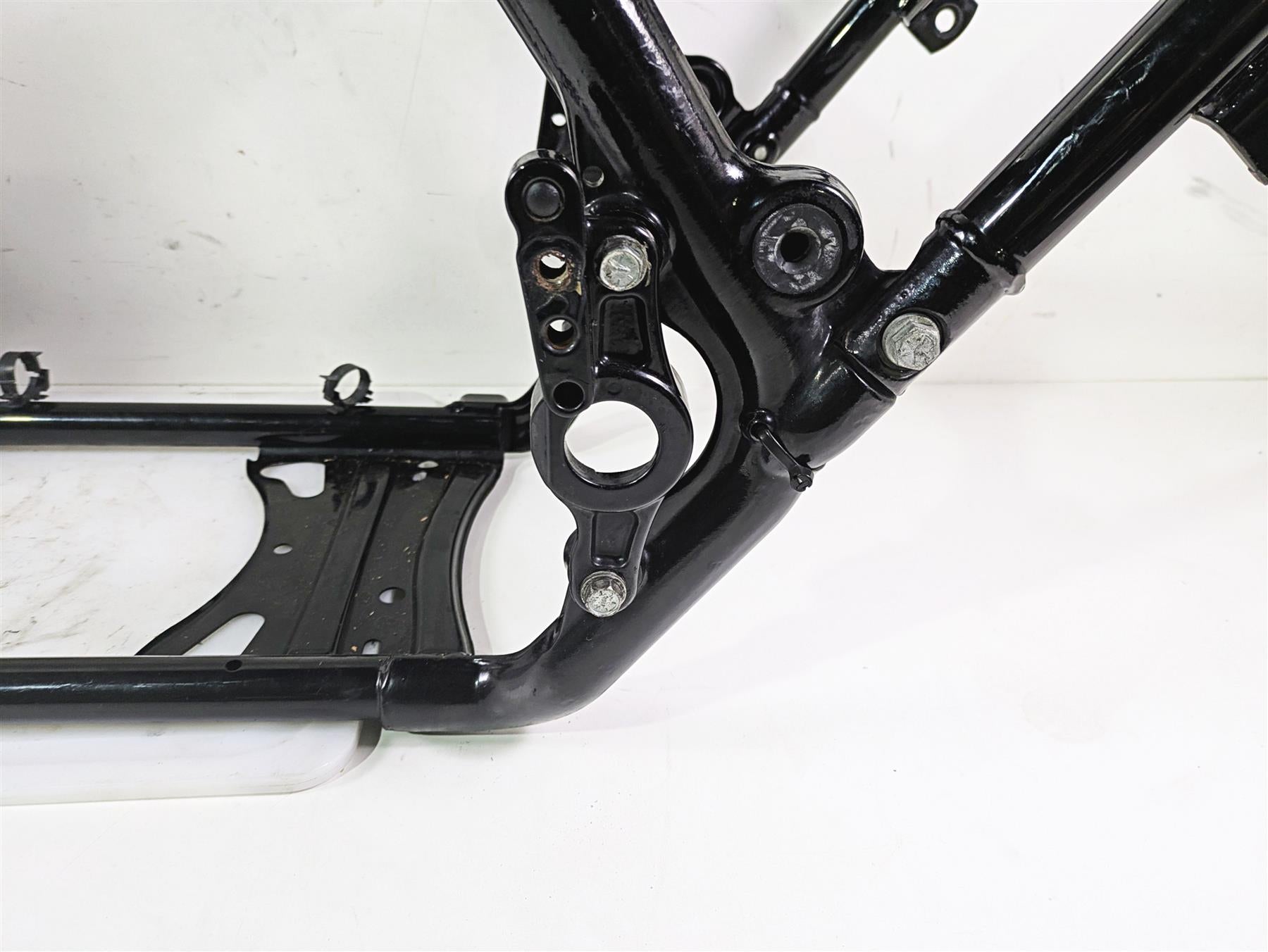 2009 Harley Touring FLHX Street Glide Straight Main Frame & Subframe With Salvage Texas Title 47900-11BHP {{ shop.shopifyCountryName }} - Mototech271