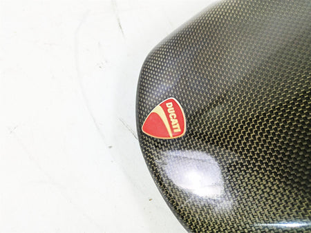 2009 Ducati Monster 1100 S Carbon Fiber Rear Passenger Seat Cover Cowl 151031 {{ shop.shopifyCountryName }} - Mototech271