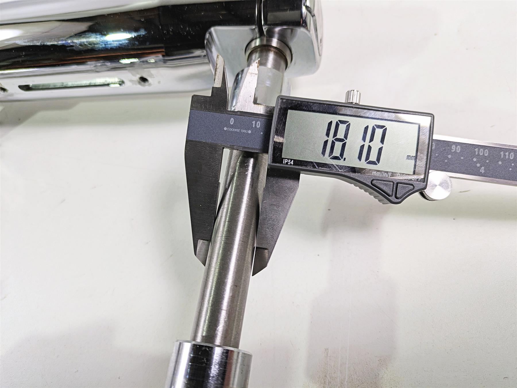 2008 Ultima Motorcycles Fat Bastard Straight Front End Forks Triple Tree Chrome {{ shop.shopifyCountryName }} - Mototech271