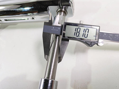 2008 Ultima Motorcycles Fat Bastard Straight Front End Forks Triple Tree Chrome {{ shop.shopifyCountryName }} - Mototech271