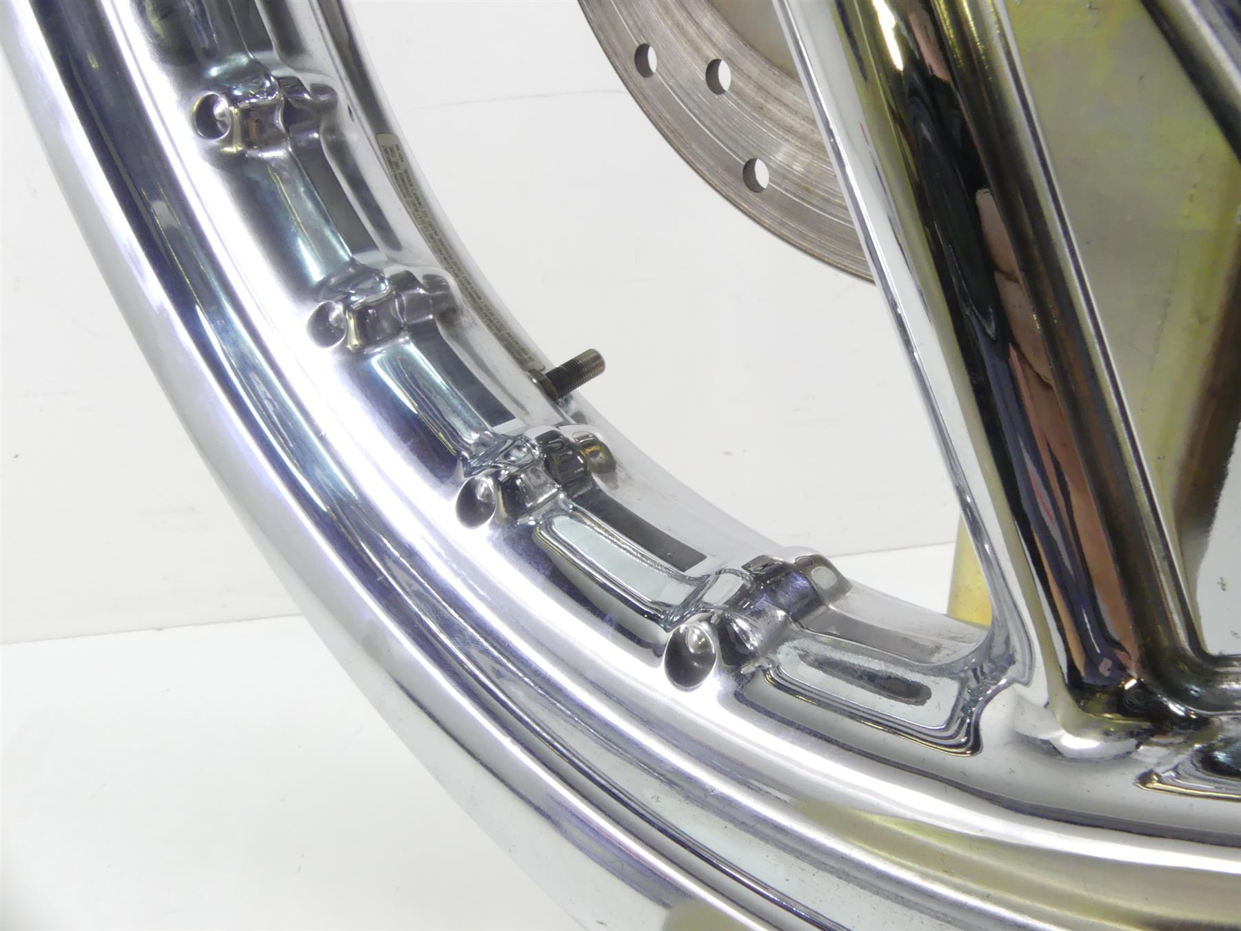 2004 Harley FLHTC SE CVO Electra Glide Straight Rear Wheel Rim 16x3 43482-04 {{ shop.shopifyCountryName }} - Mototech271