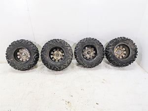 2019 Polaris RZR XP 1000 Highlifter 14x8 14x6 Wheels Tires Set 1522842 1522843