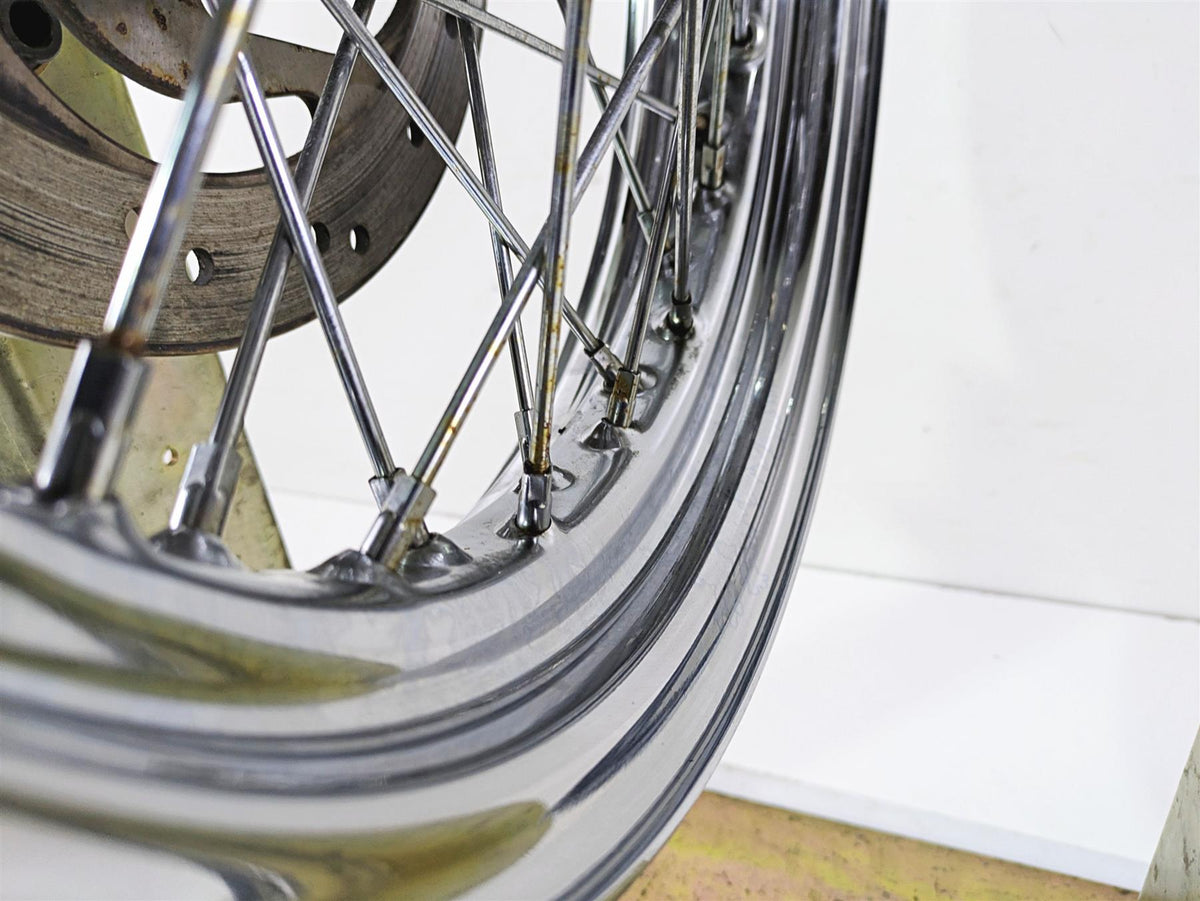 2005 Harley Softail FLSTSCI Heritage Springer Rear 16x3 Wheel Rim Read 40700-05A {{ shop.shopifyCountryName }} - Mototech271
