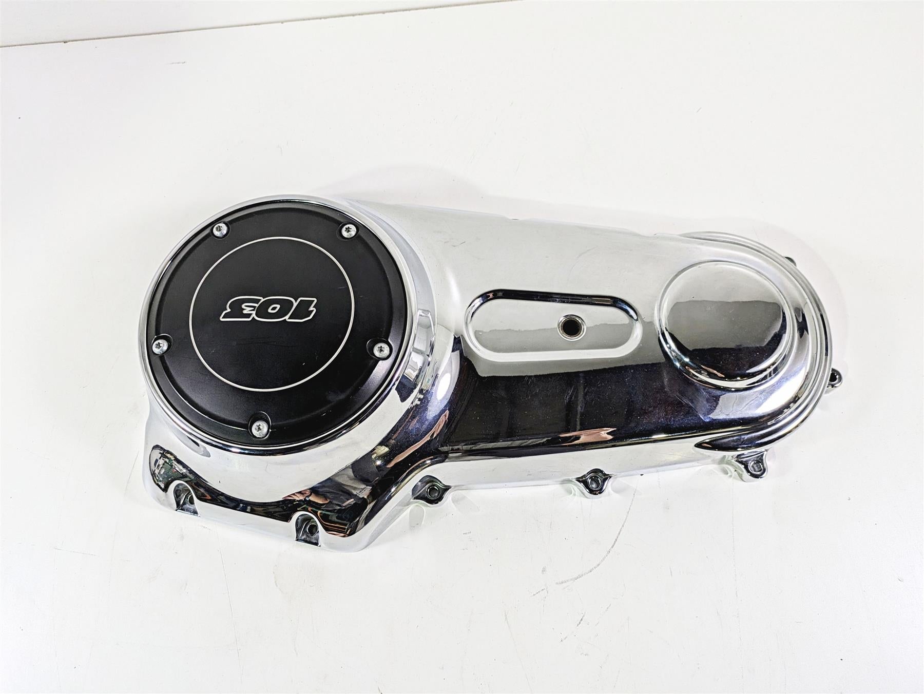 2014 Harley FXDL Dyna Low Rider Outer Primary Drive Clutch Cover Mid 60761-06A {{ shop.shopifyCountryName }} - Mototech271