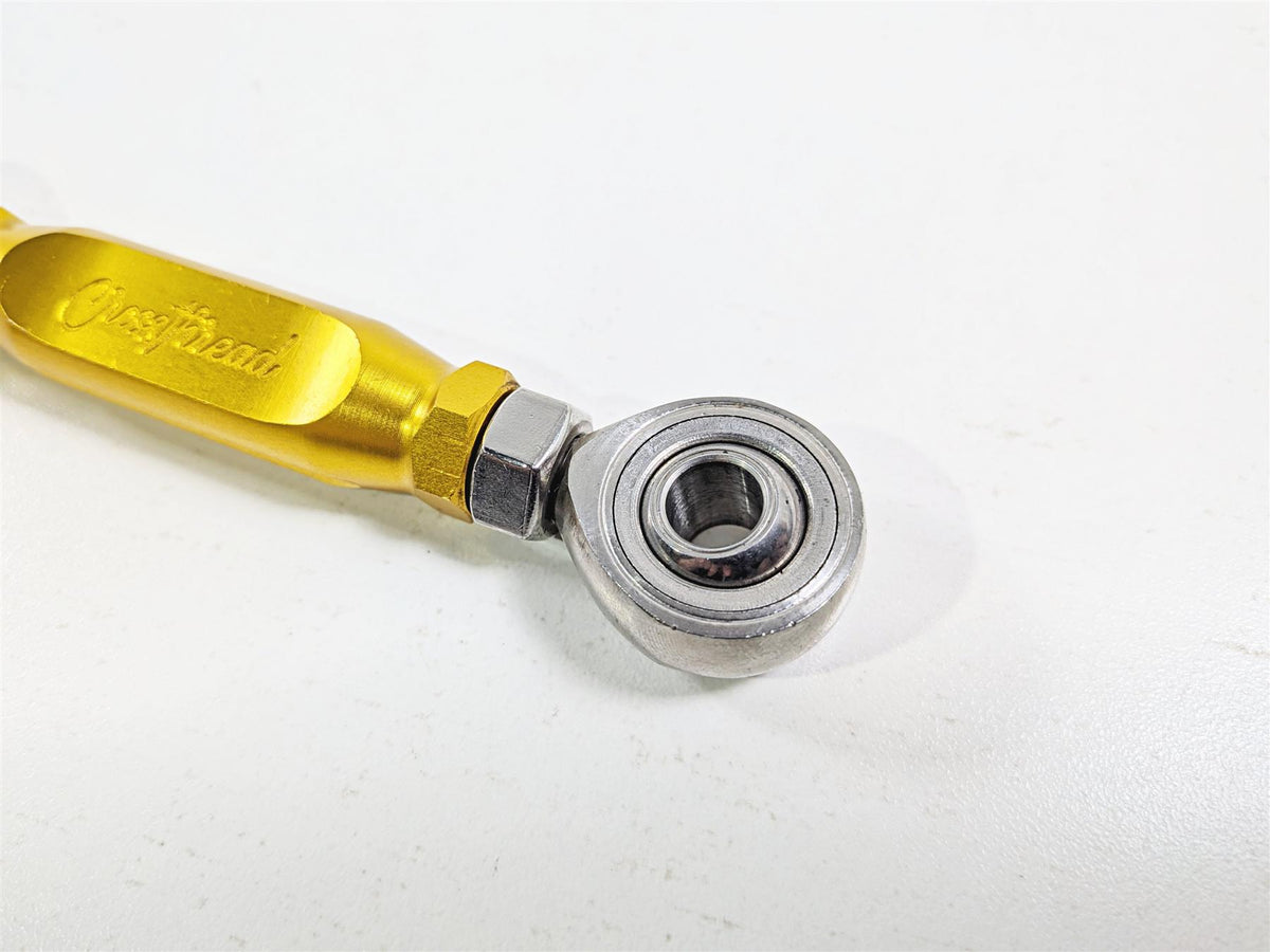 2014 Harley FXDL Dyna Low Rider Crossthread Adjustable Shift Linkage UP-004-GLD {{ shop.shopifyCountryName }} - Mototech271