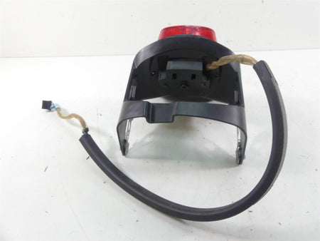 2009 Harley FXDF Dyna Fat Bob Taillight Tail Light & Plate Holder Set 60250-08A {{ shop.shopifyCountryName }} - Mototech271
