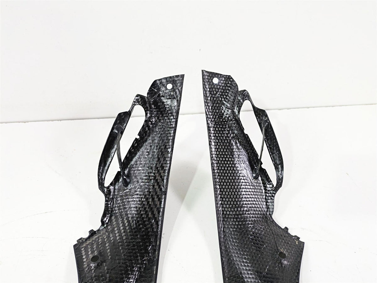 2017 BMW S1000RR K46 Left Right Carbon Fiber Tank Trim Fairing Cover Set {{ shop.shopifyCountryName }} - Mototech271