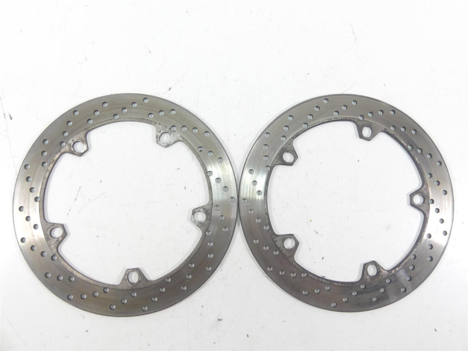 2003 BMW R1150 GS R21 Front Brake Disc Rotor Set 34112314893 34112314894 {{ shop.shopifyCountryName }} - Mototech271