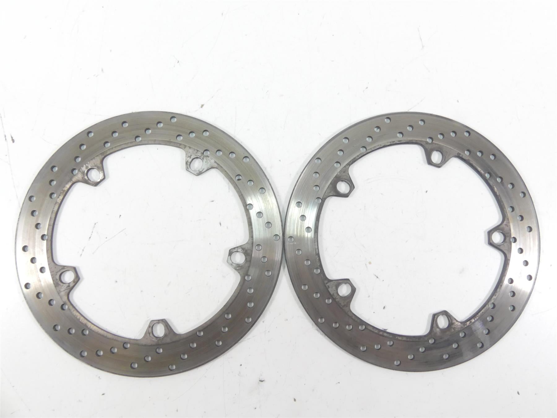 2003 BMW R1150 GS R21 Front Brake Disc Rotor Set 34112314893 34112314894