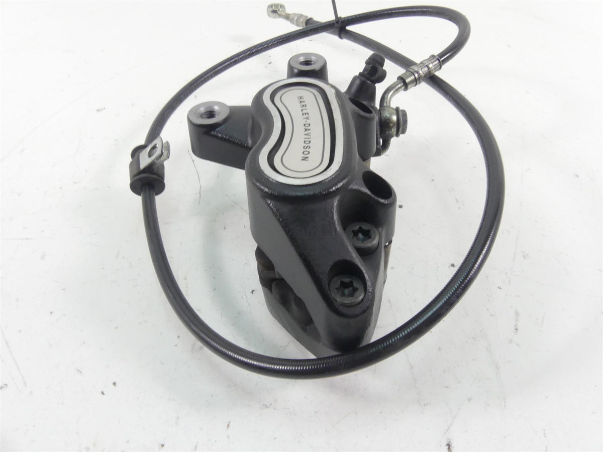 2018 Harley Softail FXBB Street Bob Front Brake Caliper + Line 41300095 {{ shop.shopifyCountryName }} - Mototech271