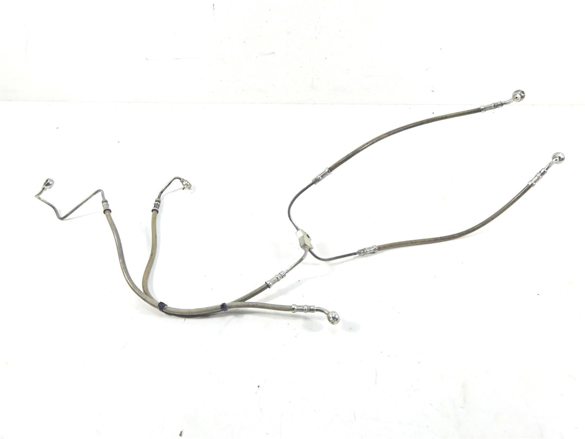 2015 Harley VRSCF Muscle V-Rod Front Abs Brake Line Hose Set 42022-09A {{ shop.shopifyCountryName }} - Mototech271