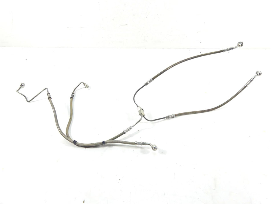 2015 Harley VRSCF Muscle V-Rod Front Abs Brake Line Hose Set 42022-09A {{ shop.shopifyCountryName }} - Mototech271